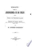 Ensayo sobre la jurisprudencia de los duelos