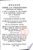 Ensayo sobre las propiedades medicinales del Oxigeno y sobre la aplicación de este principio en las enfermedades venéreas, psóricas y herpéticas ... por el Ciudadano Alion