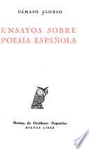 Ensayos sobre poesía española
