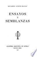 Ensayos y semblanzas