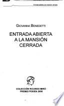 Entrada abierta a la mansión cerrada