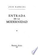 Entrada en la modernidad
