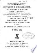 Entretenimiento historico y chronologico