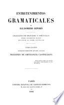 Entretenimientos gramaticales