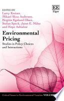 Environmental Pricing