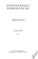 Ephemerides Mariologicae