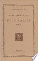 Epigrames, vol. IV: llibres XI-XII