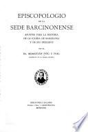 Episcopologio de la sede barcinonense