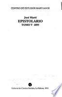 Epistolario: 1895