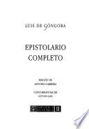 Epistolario completo