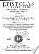 Epistolas. Publicadas por M. de Faria y Sousa