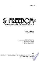 Equality and Freedom, International and Comparative Jurisprudence