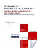 Ergonomía y psicosociología aplicada