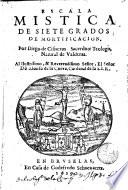 Escala mística de siete grados de mortificación