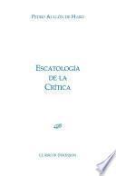 Escatología de la Crítica