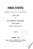 Escenas matritenses, por El Curioso Parlante