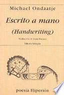 Escrito a mano (handwriting)