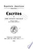 Escritos de José Ignacio Escobar