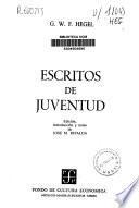 Escritos de Juventud