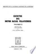 Escritos del doctor Rafael Villavicencio