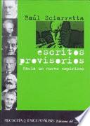 Escritos provisorios