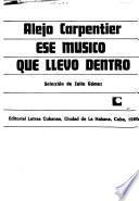 Ese músico que llevo dentro