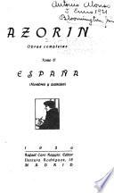 España (hombres y paisajes)