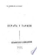 España y Tanger