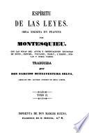 Espíritu de las leyes