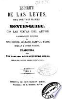 Espiritu de las leyes