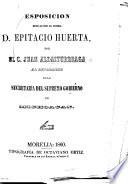 Esposicion ... al separarse de la secretaría del Supremo Gobierno de Michoacan
