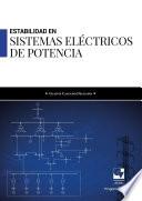 Estabilidad en sistemas eléctricos de potencia