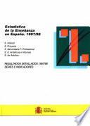 Estadística de la enseñanza en España 1997/98