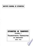 Estadística de transporte