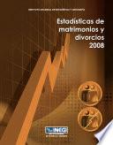 Estadísticas de matrimonios y divorcios 2008