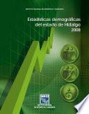 Estadísticas demográficas del estado de Hidalgo 2008