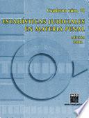 Estadísticas judiciales en materia penal. Cuaderno número 10