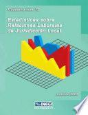 Estadísticas sobre relaciones laborales de jurisdicción local. Edición 2003. Cuaderno número 12