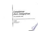 Estadísticas socio-demográficas