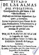 Estado de las almas del purgatorio