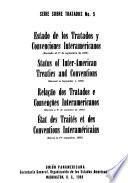 Estado de los tratados y convenciones interamericanos