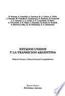Estados Unidos y la transición Argentina