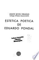 Estética poética de Eduardo Pondal