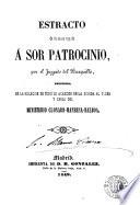 Estracto de la causa seguida á Sor Patrocinio