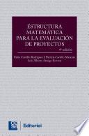 Estructura Matemática para la evaluación de proyectos