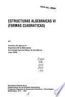 Estructuras algebraicas VI