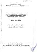 Estudio comparativo de la magistratura y del procedimiento del trabajo en las legislaciones chilena e italiana