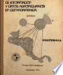 Estudio de los sistemas de información y datos agropecuarios en Centroamérica. Separata