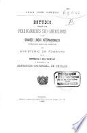 Estudio sobre los Ferrocarrilet Sud-Americanos