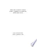 Estudio sobre los principios y practicas de riego y avenamiento en los proyectos del Instituto Agrario Nacional